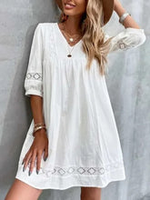 Load image into Gallery viewer, V-neck Minimalist Casual Vacation Dress
