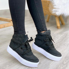 Load image into Gallery viewer, Breathable Casual Shoes Lace Up White Shoes Boots
