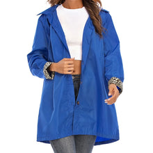 Charger l&#39;image dans la galerie, Women&#39;s Lapel Collar Solid Color Single-breasted Mid-length Windbreaker
