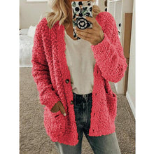 Load image into Gallery viewer, Casual Sweater Coat Plus Size Cardigan Top
