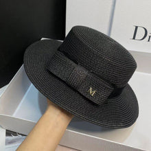 Load image into Gallery viewer, Summer Straw Elegant Mesh Breathable Women&#39;s Top Hat
