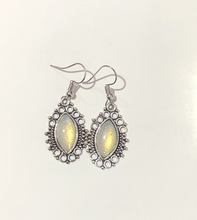Load image into Gallery viewer, Vintage Mulcolor Silver Color Dangle Earrings
