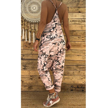 Load image into Gallery viewer, Women&#39;s New Style Camouflage Jumpsuit With Suspenders
