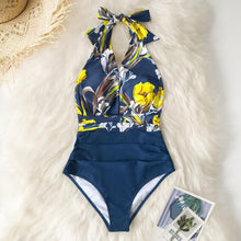 Load image into Gallery viewer, Sexy Printed One-Piece Swimsuit
