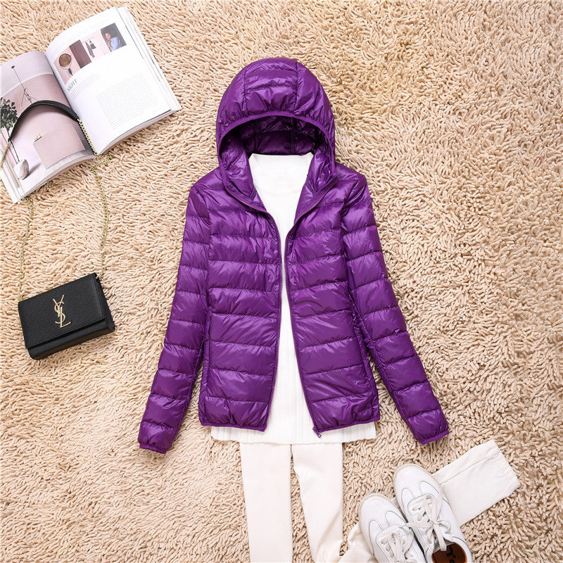 Loose Jacket Fat Plus Size Light And Thin Down Jacket