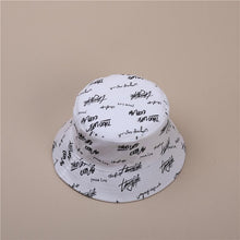 Load image into Gallery viewer, Hip Hop Cotton Letters Embroidery Bucket Hat
