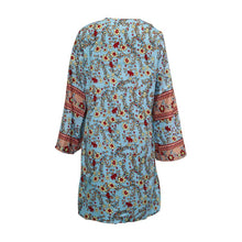 Charger l&#39;image dans la galerie, New Thin Loose Bohemian Long-Sleeved Printed Cardigan
