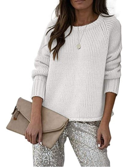 Casual Bottoming Sweater Knit Sweater