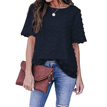 Load image into Gallery viewer, Comfortable Lightweight Round Neck Pullover Top
