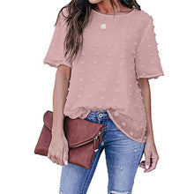 Load image into Gallery viewer, Comfortable Lightweight Round Neck Pullover Top

