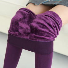 Load image into Gallery viewer, Fashionable Winter Warm Fleece Lined Leggings
