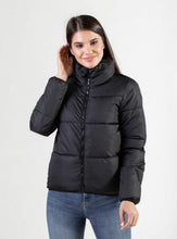 Load image into Gallery viewer, Stand Collar Zipper Short Puffer Jacket
