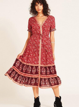 Load image into Gallery viewer, Women&#39;s Dress Autumn Bohemian Print Dress
