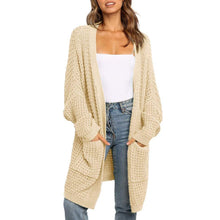 Load image into Gallery viewer, Solid Color Loose Cardigan Sweater
