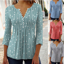 Load image into Gallery viewer, Fashion Printed Long Sleeved Shirt
