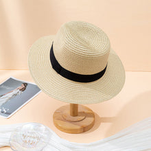 Load image into Gallery viewer, New European And American Women&#39;s Fashion Outdoor Beach Straw Hat
