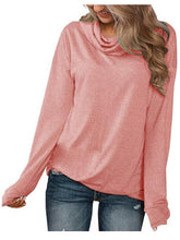 Load image into Gallery viewer, Solid Color Hedging Pile Collar Long Sleeves Shirt
