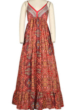 Load image into Gallery viewer, Sexy Cotton Blended Strap Bohemian Print Dress
