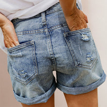 Load image into Gallery viewer, New Summer Slim Loose Size Hip-hugging Hot Pants
