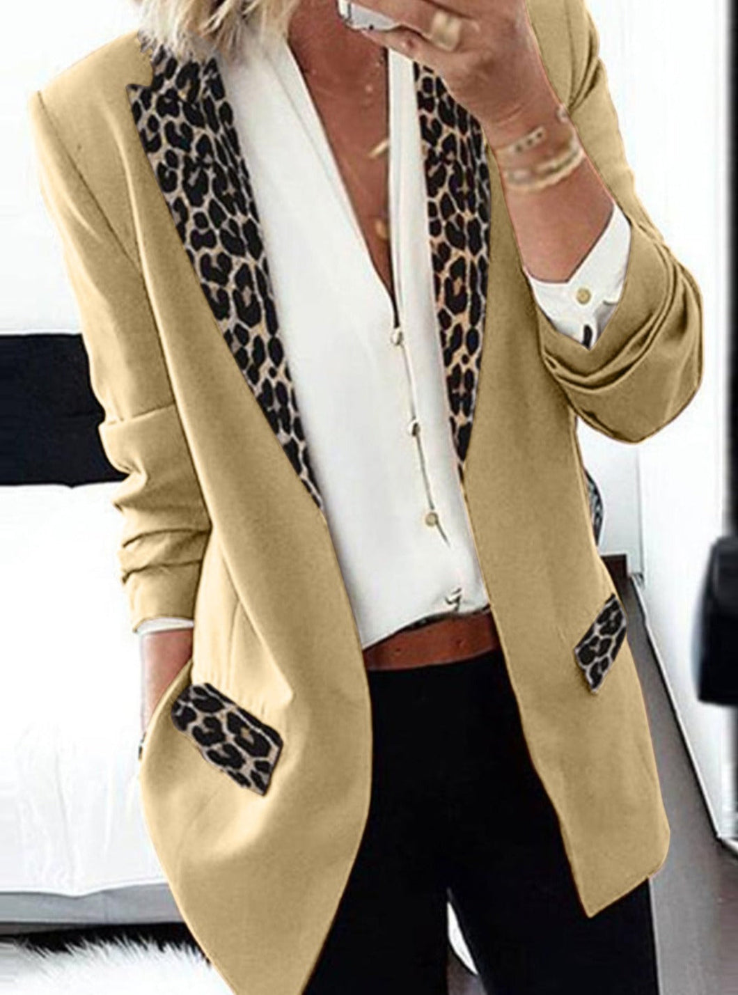 Women's Long-sleeved Suit Jacket