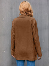 Load image into Gallery viewer, Casual Corduroy Single-breasted Temperament Windbreaker Jacket
