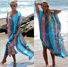 Load image into Gallery viewer, Robe Style Beach Skirt Women&#39;s Long Blouse
