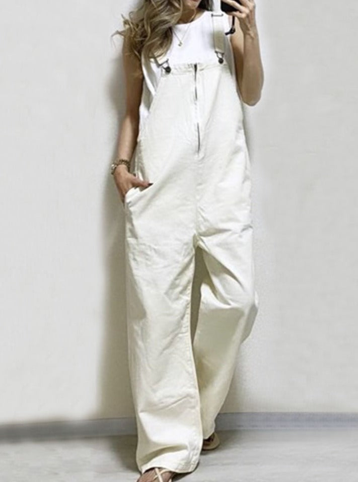 Women's Casual Pants Overalls Jumpsuit Trousers