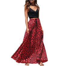 Load image into Gallery viewer, Women&#39;s Fashion Gold Velvet A-Line Long Skirt
