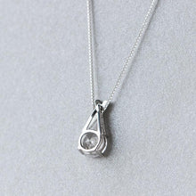 Load image into Gallery viewer, S925 Silver Pendant Female Wind Mori Sweet Short Chain Cross Necklace
