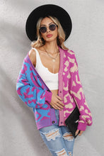 Charger l&#39;image dans la galerie, Leopard Print Stitching Fashion Personality Cardigan
