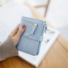 Load image into Gallery viewer, PU Leather Fashion Zipper Buckle Women Wallet
