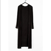 Load image into Gallery viewer, Sweet Solid Color Long Plus Size Long Sleeve Thin Cardigan-style Shirt
