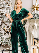 Load image into Gallery viewer, Casual Solid Color Gold Velvet Jumpsuit Women&#39;s Clothing
