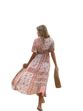 Load image into Gallery viewer, Women&#39;s Printed Dress Bohemian Irregular
