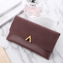 Load image into Gallery viewer, New Style Fashion Plain Leather Women Wallet
