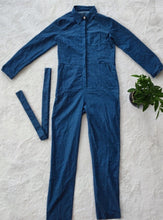 Load image into Gallery viewer, New Style Ladies Denim Overalls With Shirt With Belt
