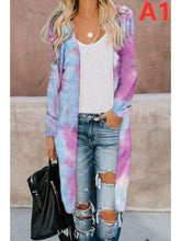 Load image into Gallery viewer, Fashion Printed Long-sleeved Cardigan Blouse
