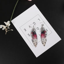 Load image into Gallery viewer, Butterfly Wing Earrings
