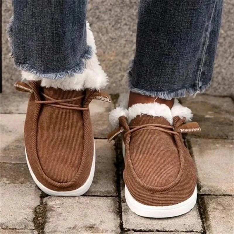 New Thick-Soled And Velvet Thick Warm Snow Boots Cotton Shoes