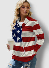 Load image into Gallery viewer, Women&#39;s Check Printed Long Sleeve Drawstring Turtleneck Sweatshirt
