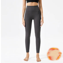 Load image into Gallery viewer, Autumn and Winter Fleece Lined Yoga Leggings

