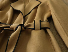 Load image into Gallery viewer, Hand Tied High-grade Woolen Overcoat

