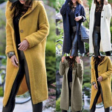 Load image into Gallery viewer, Women&#39;s Baggy Cardigan Coat Tops Ladies Chunky Knitted Sweater

