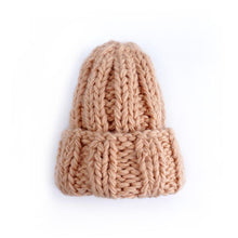Load image into Gallery viewer, Casual Wool Plain Knit Beanie
