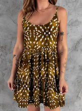 Load image into Gallery viewer, Printed Boho Commuter Sling Dress
