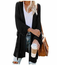 Load image into Gallery viewer, Leisure Style Loose Hollow Knitted Cardigan Sweater
