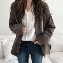 Load image into Gallery viewer, Lazy Style All-match Autumn and Winter Cardigan Jacket
