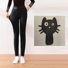 Load image into Gallery viewer, Women&#39;s Fashion Simple High-waisted Tight-fitting Warm Pants
