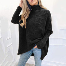 Load image into Gallery viewer, Bat Sleeve Mid-length Loose Pullover Sweater Women
