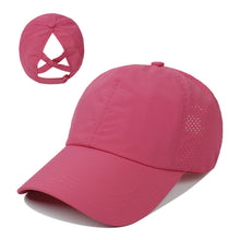 Load image into Gallery viewer, Women&#39;s New Outdoor Sports Ponytail Baseball Hat
